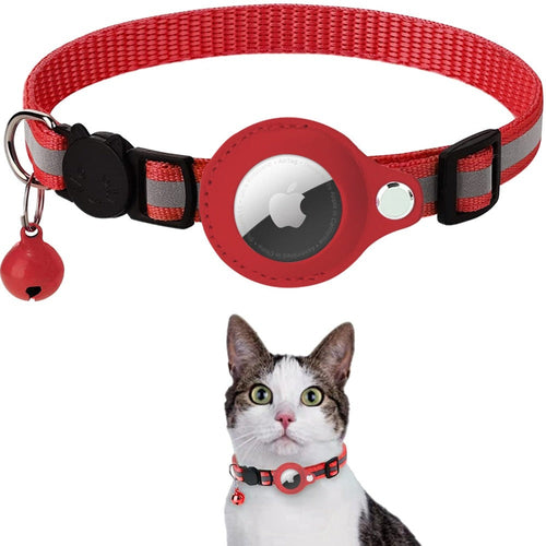Reflective AirTag Collar for Cats & Dogs