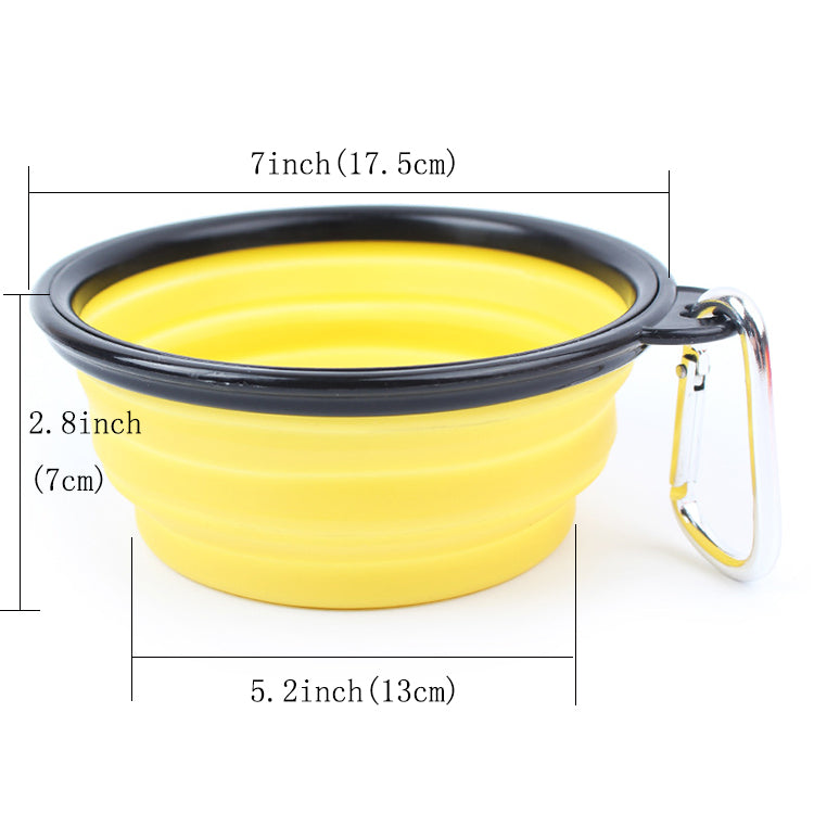 Collapsible Pet Travel Bowl - 1L